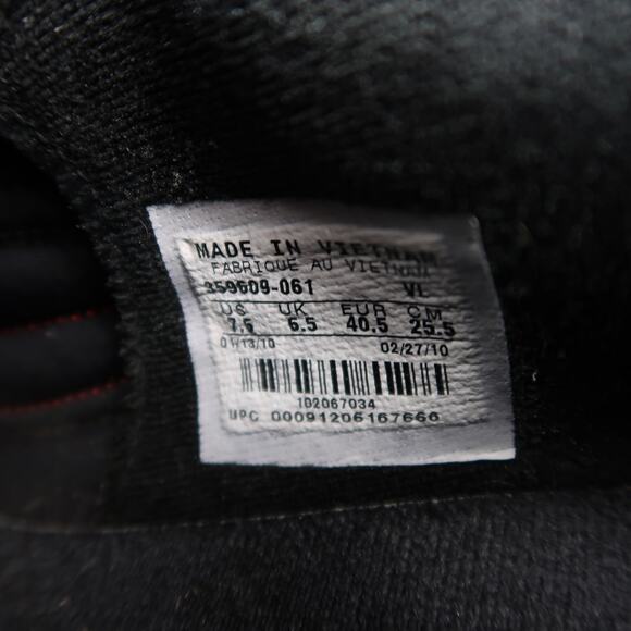 Nike Shoes Mens 7.5 Soccer Football Cleats Premier II FG Leather Black Red Logo main image 6